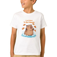 Capybara & Friends – Cute Friendship Design