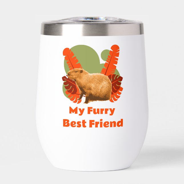Capybara Furry Best Friend Tropical Animal (Front)