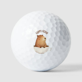 Capybara Golf Ball, Cute,Unique, Capyccino, Coffee Golf Balls