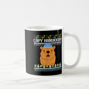 Capybara Hanukkah Capy Hanukkah Chanukah Jewish Ki Coffee Mug