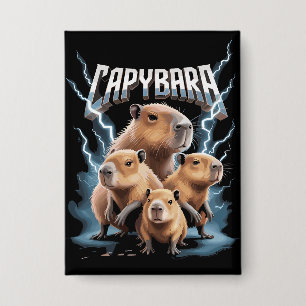 Capybara Heavy Metal Christmas Funny Holiday Gifts
