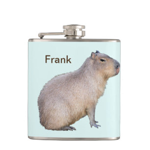 Capybara Hip Flask