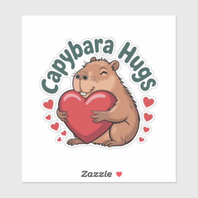 Capybara Hugs (Sheet)