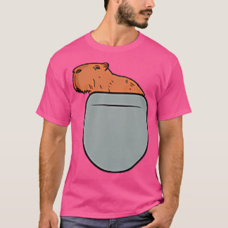 Capybara In Your Pocket Capybara T-Shirt