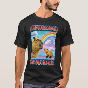 Capybara Internet Meme Internet Culture Hemorrhoid T-Shirt