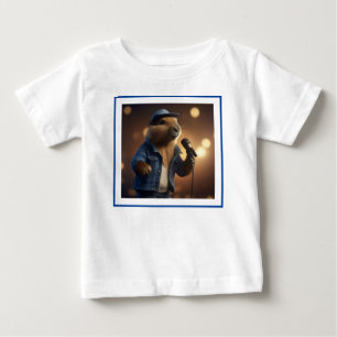 Capybara Keith Country Western Singer, Baby T-Shirt
