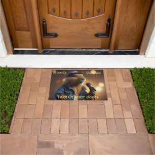 Capybara Keith Country Western Singer, Doormat