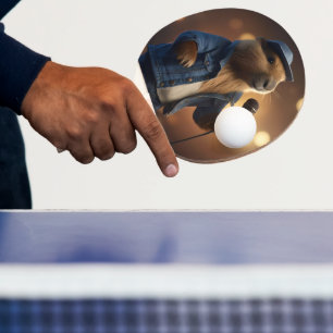 Capybara Keith Country Western Singer,  Ping Pong Paddle