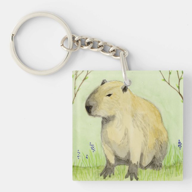 Capybara Key Ring (Front)