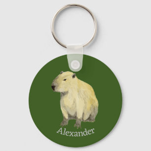 Capybara Key Ring