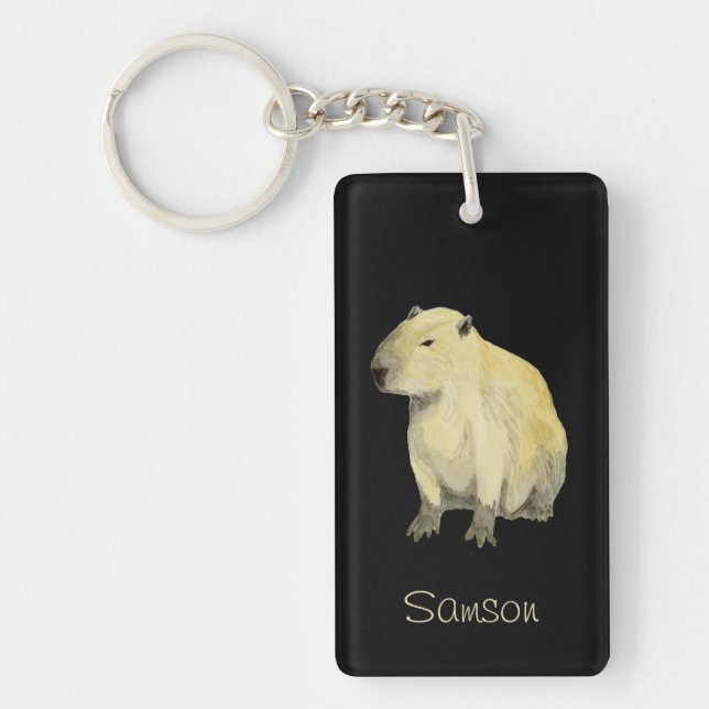 Capybara Key Ring (Front)