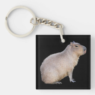 Capybara Key Ring