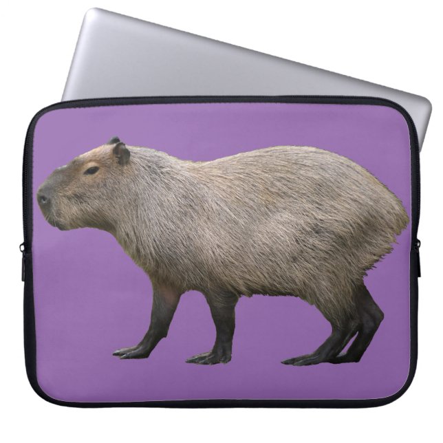 Capybara Laptop Sleeve (Front)