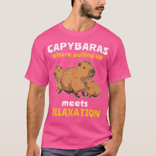 Capybara Lover Capy Cute Capybaras T-Shirt