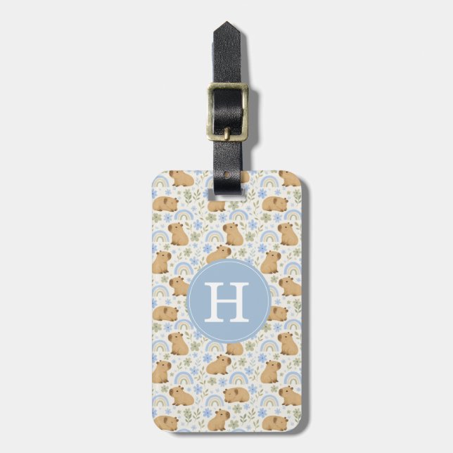 Capybara Luggage Tags (Front Vertical)