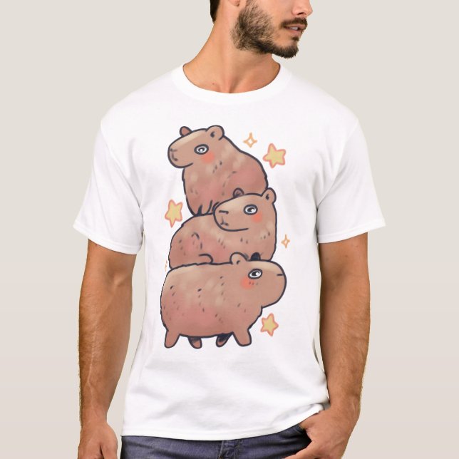 Capybara Magic T-Shirt (Front)