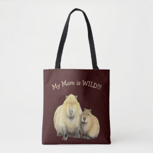 Capybara Mum Tote Bag