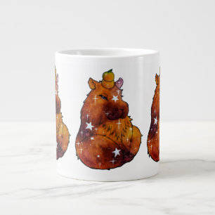 Capybara named Dream Large Coffee Mug