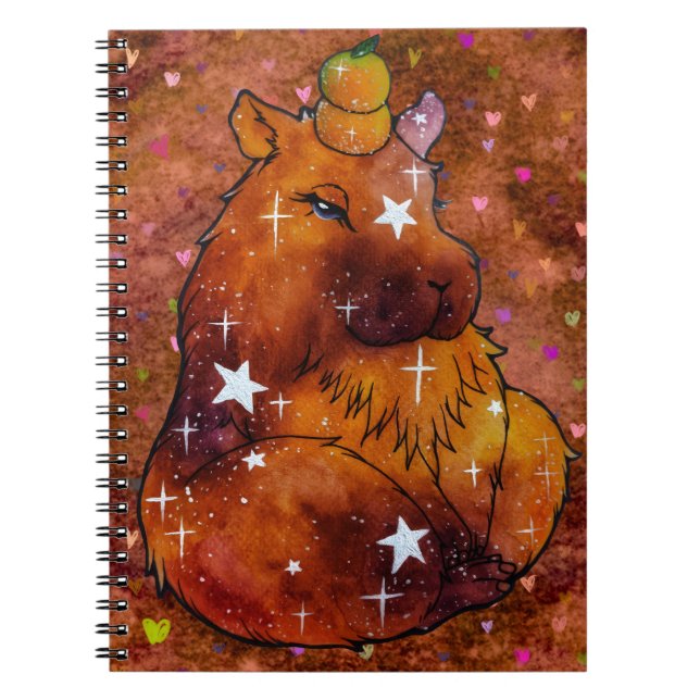 Capybara named Dream Notebook (Front)