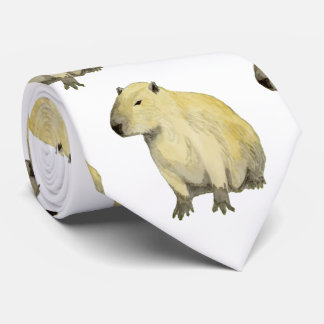 Capybara Neck Tie