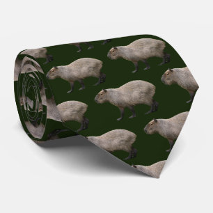 Capybara Neck Tie