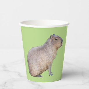 Capybara Paper Cups