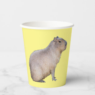 Capybara Paper Cups