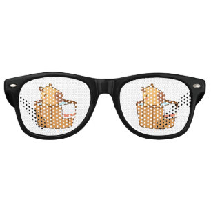 Capybara Party Glasses   Funny Animal Costume 