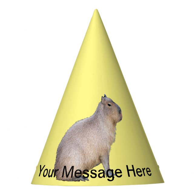 Capybara Party Hat (Front)