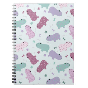 capybara pattern notebook