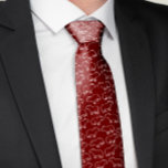 Capybara Pattern Tie<br><div class="desc">Funny Capybara Neck Tie - Keep your neckwear weird, in the best way possible. This burgundy capybara tie features a minimalist white line art pattern of the internet’s favourite chill animal. It’s the perfect blend of clever and classy, making it a great gift for teachers, office pranksters, zoology nerds, and...</div>