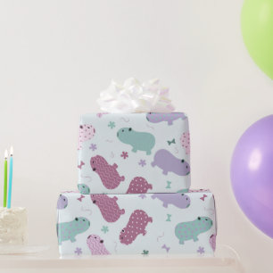 capybara pattern wrapping paper