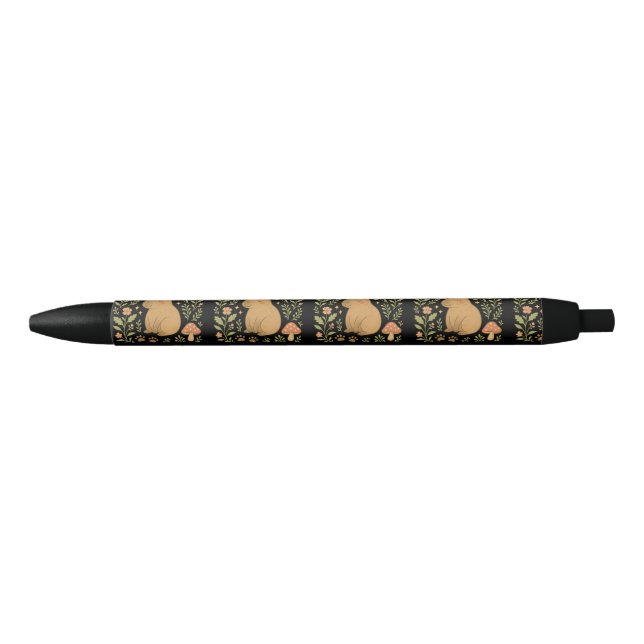 Capybara Pen with Mushroom Pattern (Front)
