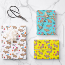 Capybara Personalised Birthday Hand-Illustrated