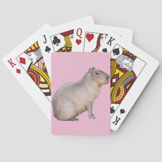 Capybara Playing Cards (Back)