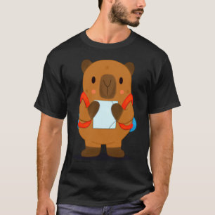 Capybara Ready To School T-Shirt