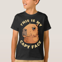 Capybara Rodent This Is My Capy Face