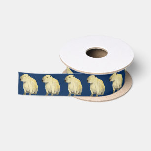 Capybara Satin Ribbon