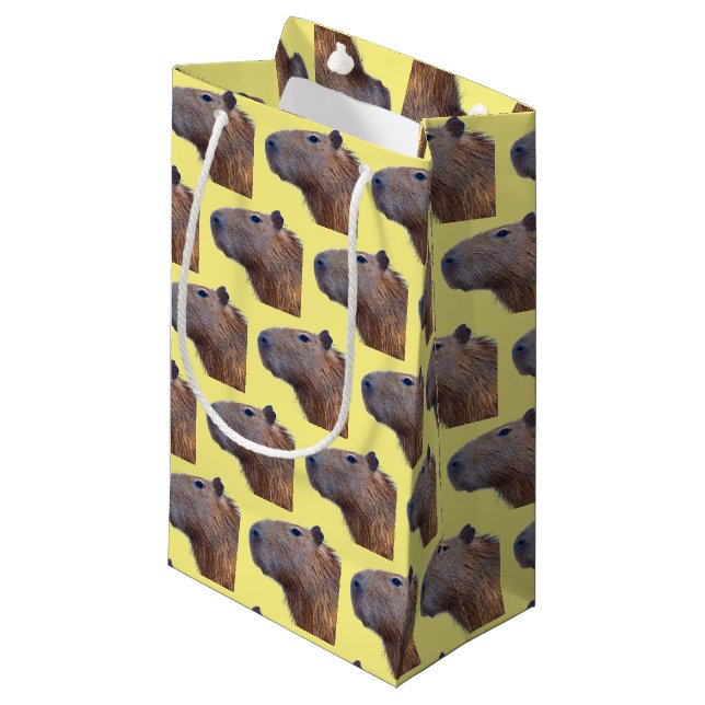 Capybara Small Gift Bag (Front Angled)