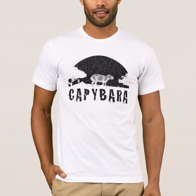 Capybara Sunset T-Shirt (Front)