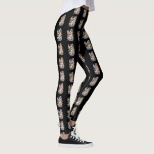capybara sweets doughnuts cupcakes candies leggings