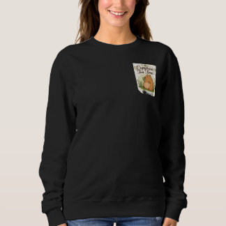 Capybara Tea Time | Cute Capybara Drinking Tea Fun Sweatshirt