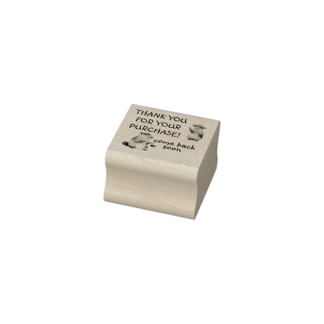 CAPYBARA THANKS  RUBBER STAMP (Stamp)