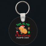 Capybara This Is My Christmas Pajama Capy Santa Me Key Ring<br><div class="desc">Capybara This Is My Christmas Pajama Capy Santa Men Women</div>