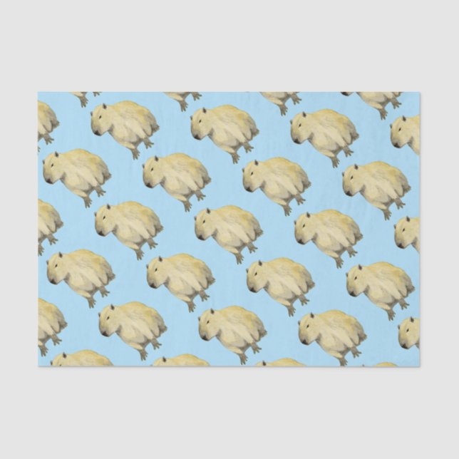 Capybara Tissue Paper (Front)