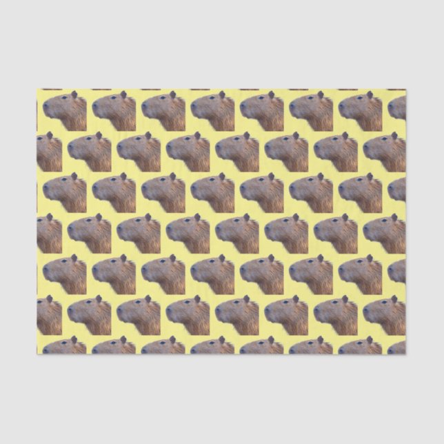 Capybara Tissue Paper (Front)