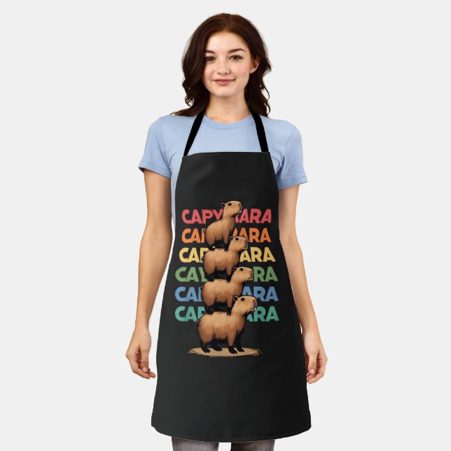 Capybara Tower Apron (Worn)
