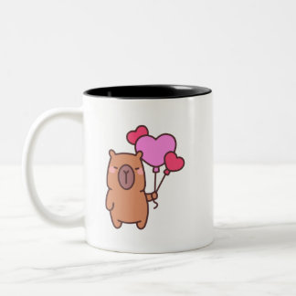Capybara Two-Tone Coffee Mug