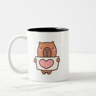 Capybara Two-Tone Coffee Mug