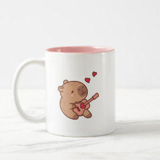 Capybara Two-Tone Coffee Mug